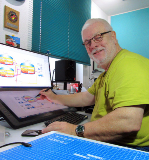 Wolfgang Wehrend zeichnet